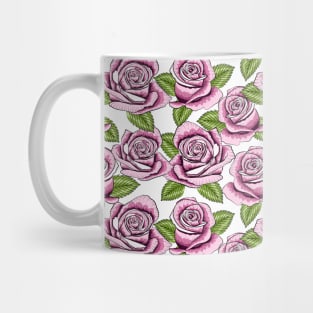 Roses Pattern Mug